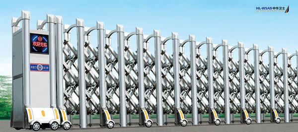 不銹鋼電動(dòng)伸縮門(mén)23